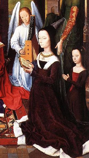 Hans Memling The Donne Triptych oil painting picture
